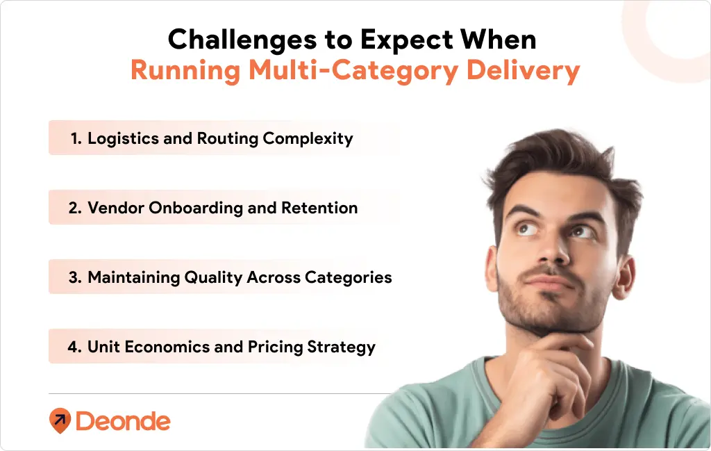 Challenges to Expect When  Running Multi-Category Delivery